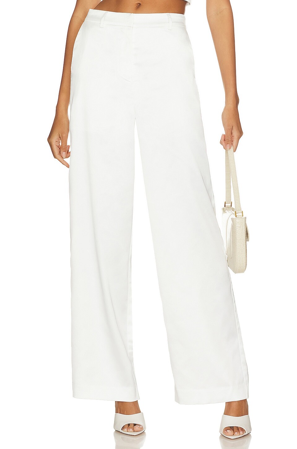 

Брюки Line & Dot Celestin Wide Leg, слоновая кость, Бежевый, Брюки Line & Dot Celestin Wide Leg, слоновая кость