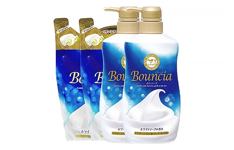 COW SOAP Увлажняющее молочко для ванны beauty skincare 500 мл*2+400 мл*2, 480ml+360ml — фото 2