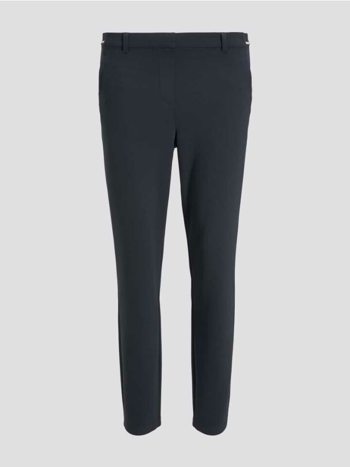 

Тканевые брюки Tom Tailor Hose Mia Slim Pant Jersey, темно-синий