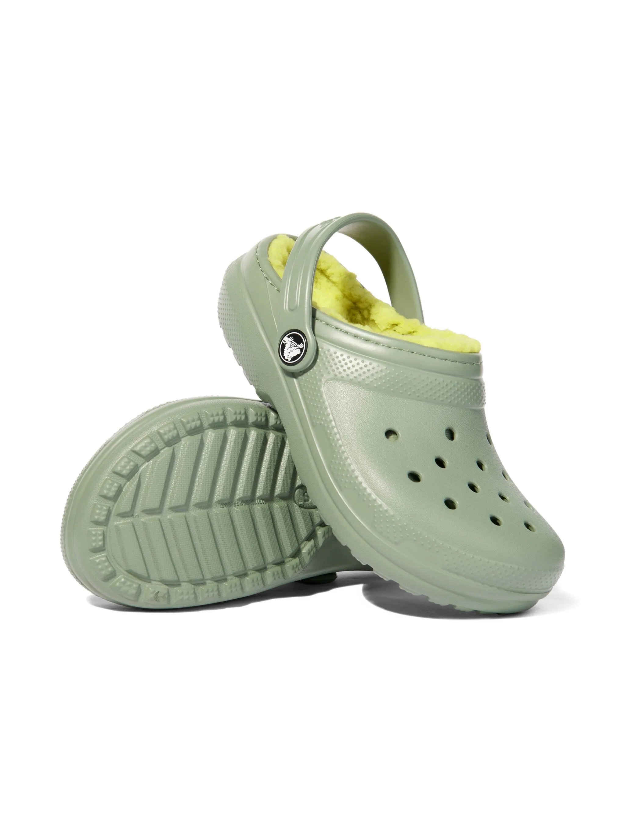 Сандалии с перфорацией Crocs Kids, зеленый — фото 2