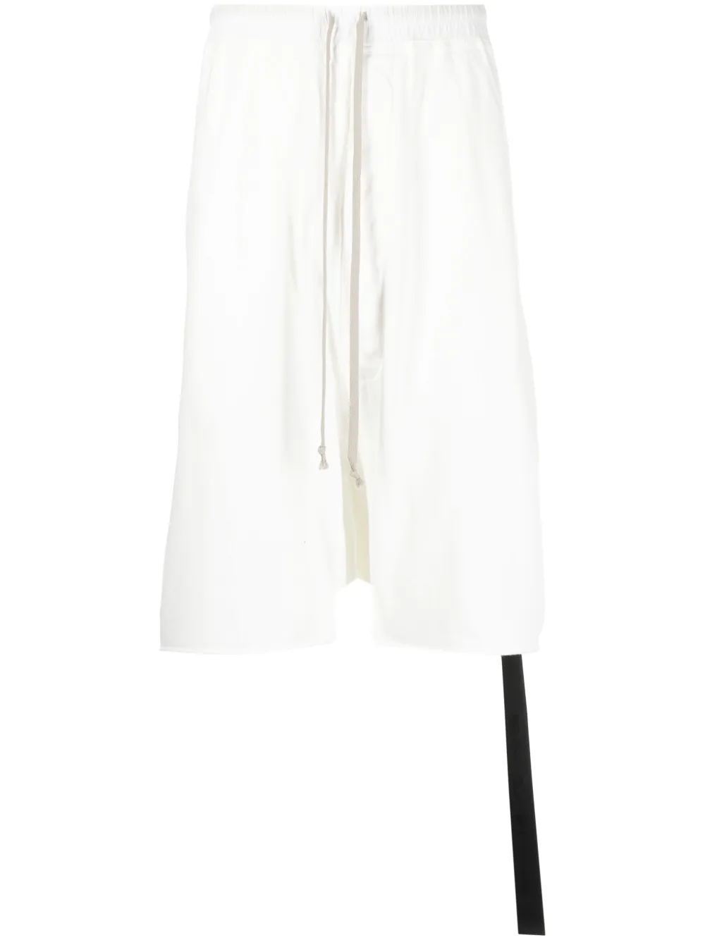 

Шорты Drawstring Pods с низким шаговым швом Rick Owens DRKSHDW, белый