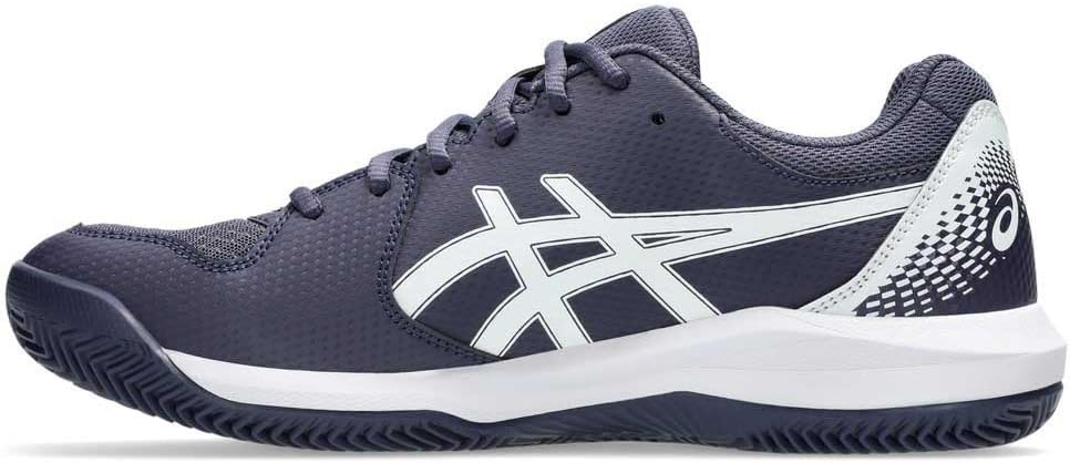 Мужские теннисные кроссовки ASICS Gel-Dedicate 8 для игры на глине, белый — фото 3