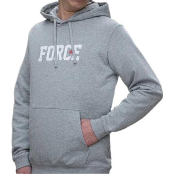 Толстовка Men's Nike Alphabet Printing Hooded Long Sleeves Gray, серый — фото 4