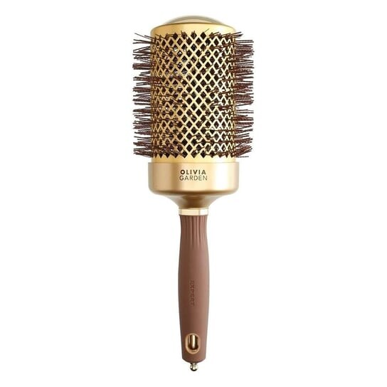 

Расческа Olivia Garden Expert Blowout Shine Gold & Brown 65 мм