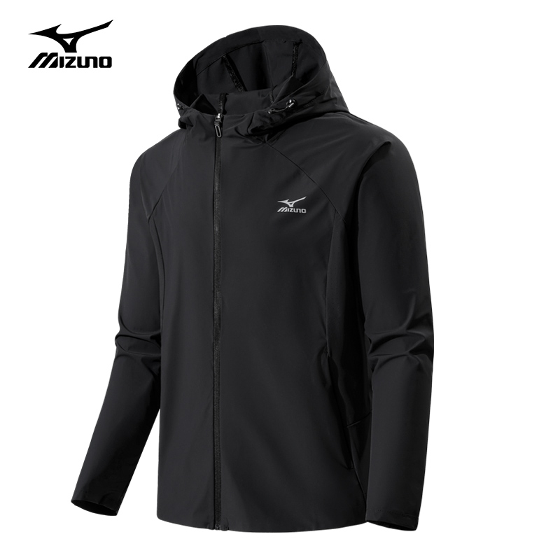 

Mizuno Дышащая быстросохнущая одежда с защитой от ультрафиолета унисекс, Black