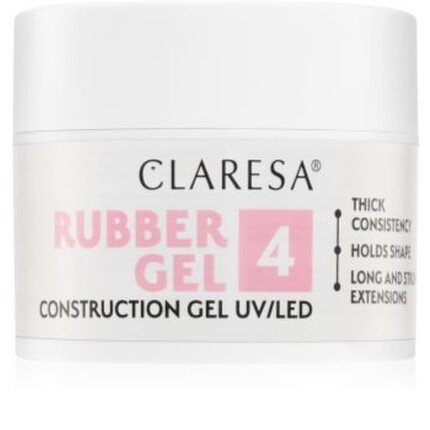 

Резиновый гель Конструкционный гель Uvled 45 г Claresa