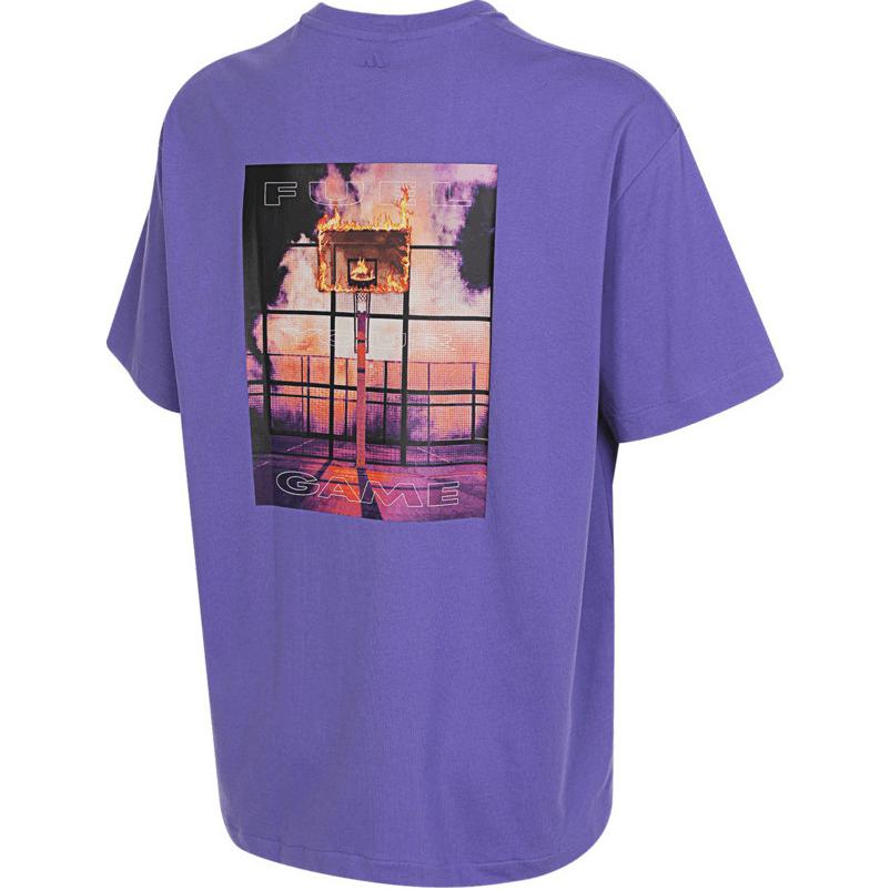 Adidas Футболка BB PHOTO Men's Purple — фото 4