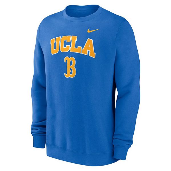 Мужской синий свитшот ucla bruins arch pullover Nike — фото 3