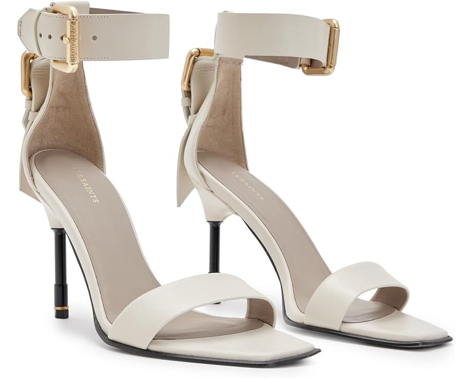 

Туфли AllSaints Noir Sandal, цвет Chalk White