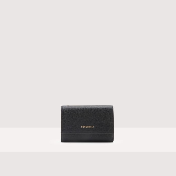 

Кошелек Coccinelle Metallic Soft, цвет Noir