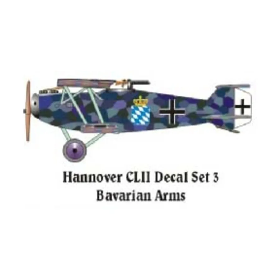 

Набор декалей Hannover CL-II 3 (1:144), Decals - Central Powers (Reviresco)