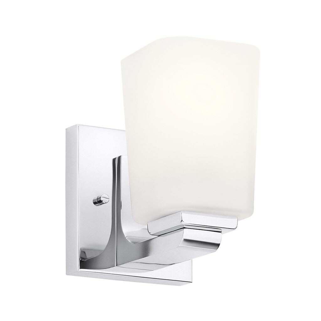 

Светильник для ванной комнаты Roehm G9 LED 3,5 Вт IP44 сталь, цинк, опаловое стекло; Полированный хром Д:16,5см Ш:11,4см Ø11,4см Kichler