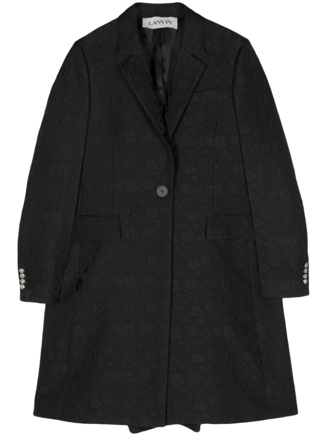 

Lanvin пальто миди, черный