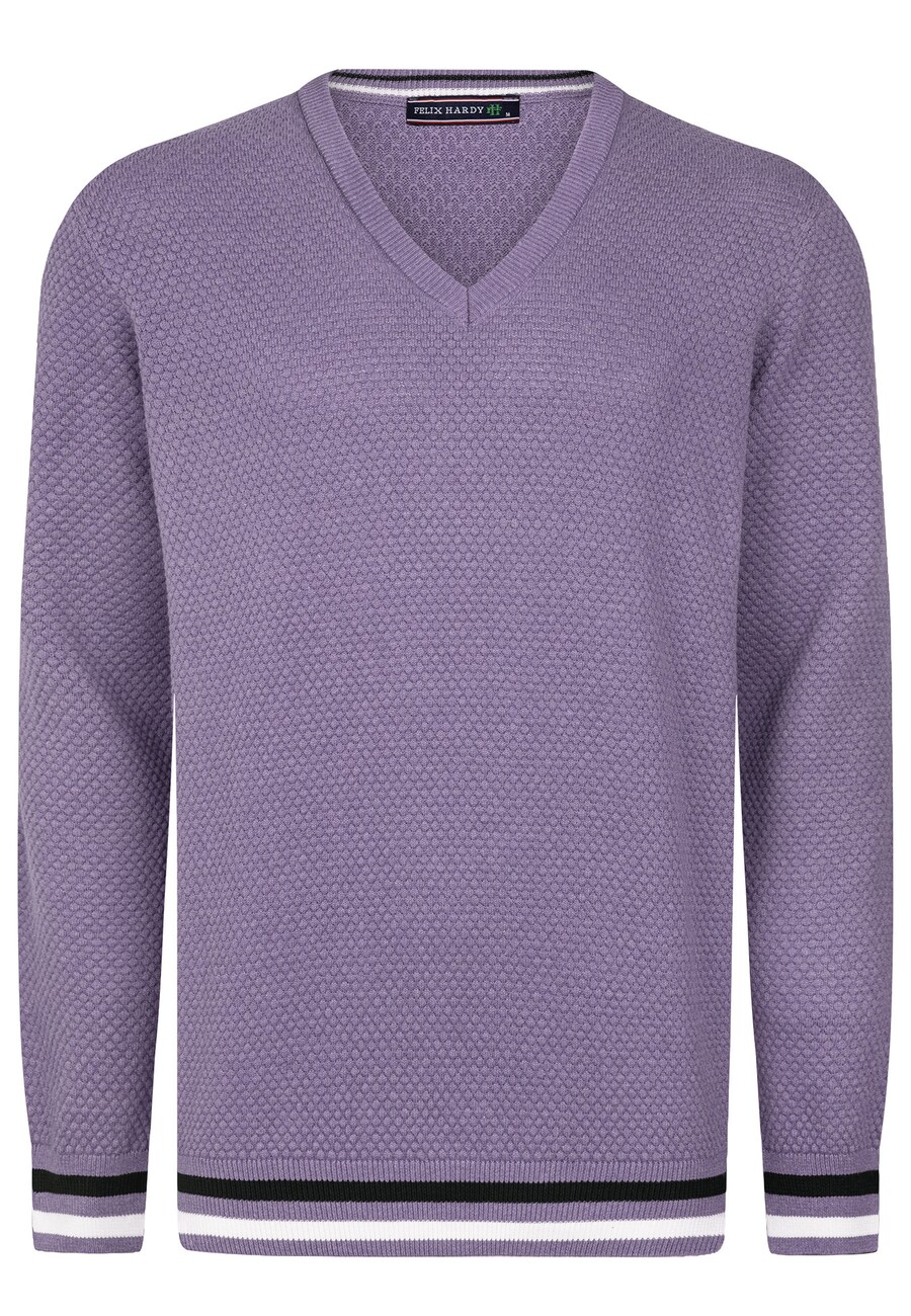 

Свитер с v-образным вырезом Felix Hardy Sweater, фиолетовый