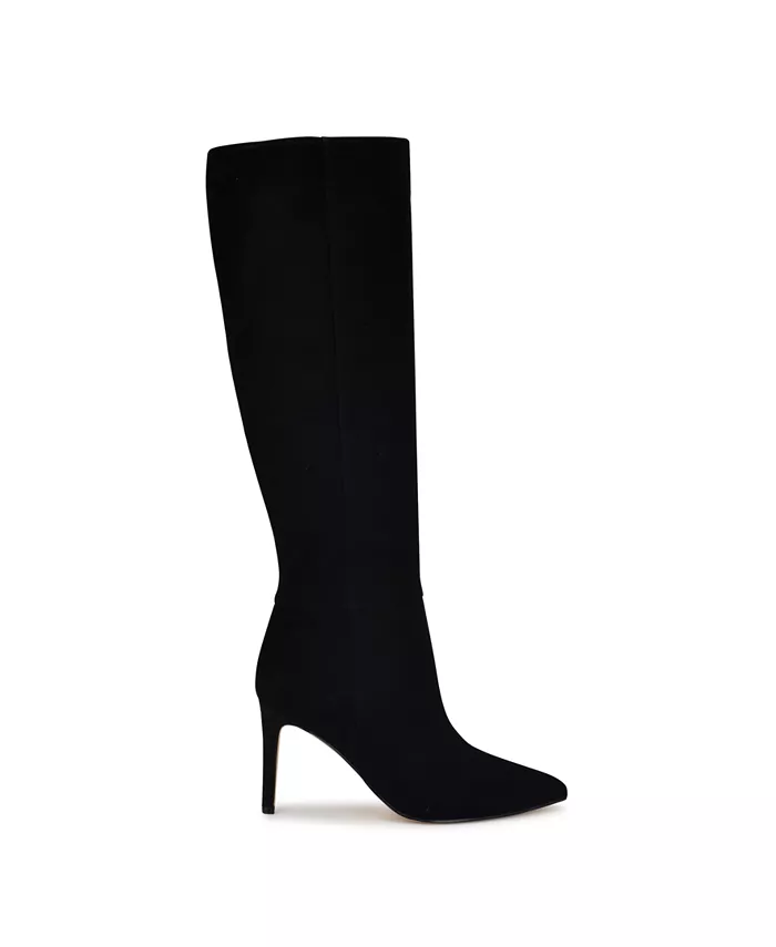 Женские сапоги Richy на высоком каблуке-стилет Nine West, черный — фото 2