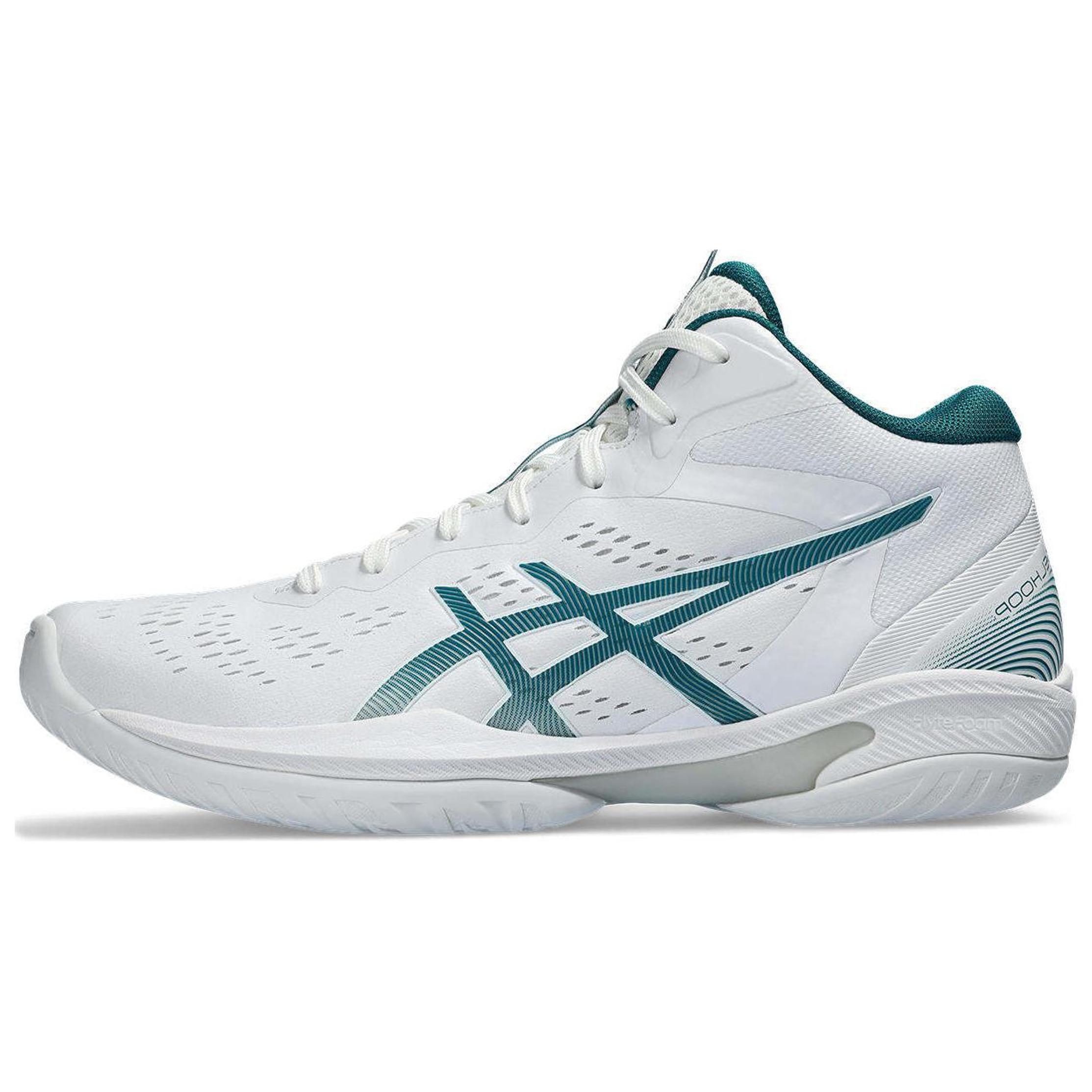 

ASICS Гелхуп V16 Уайт Рич Тиль — Уайт Грин, цвет White Green