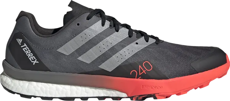 

Кроссовки Terrex Speed Ultra Trail 'Black Solar Red', черный, Черный;серый, Кроссовки Terrex Speed Ultra Trail 'Black Solar Red', черный