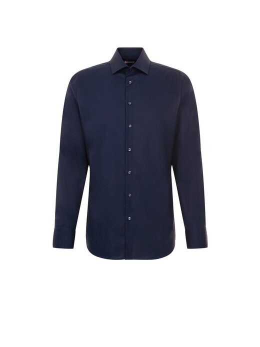 

Деловая рубашка с длинным рукавом Seidensticker, синий