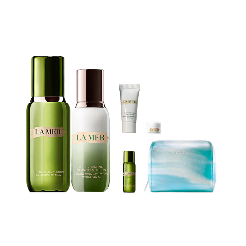Набор лосьонов hailanzhimi revitalizing repairing water для увлажнения, питания и очищения LA MER — фото 2