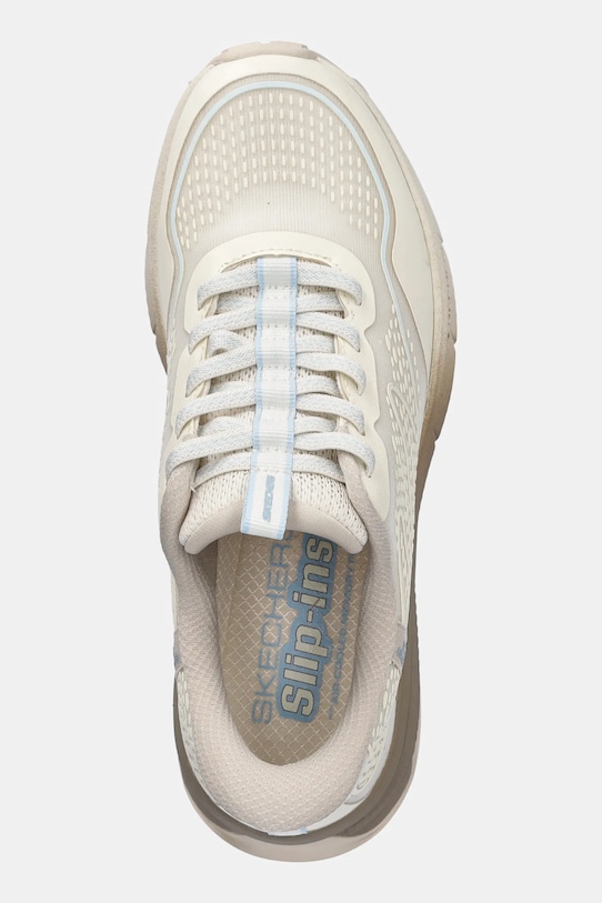 Кроссовки женские Skechers Switch Back из веганских материалов, бежевый — фото 3