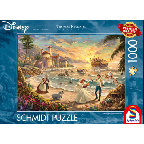

Пазлы Thomas Kinkade: Disney The Little Mermaid Celebration Of Love (1000Pc)