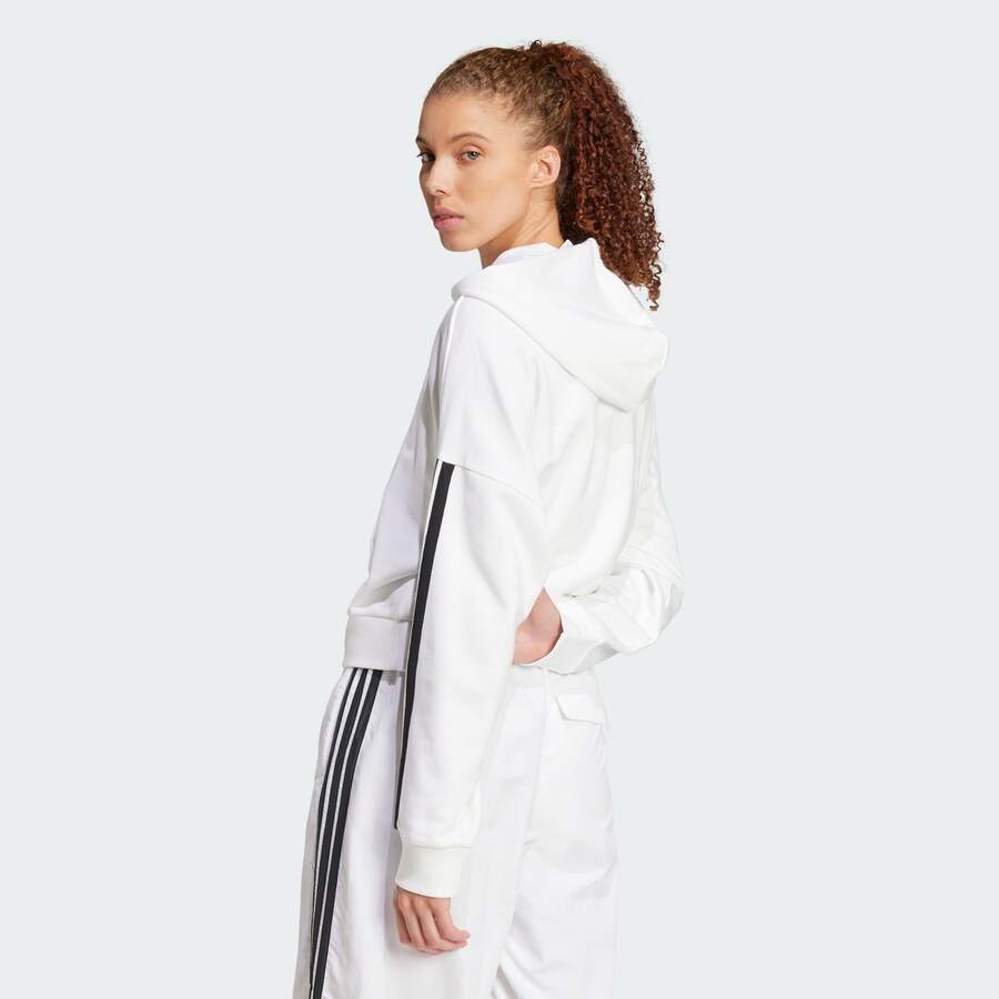Толстовка с капюшоном ADIDAS SPORTSWEAR Sweatshirt Essentials, белый — фото 4