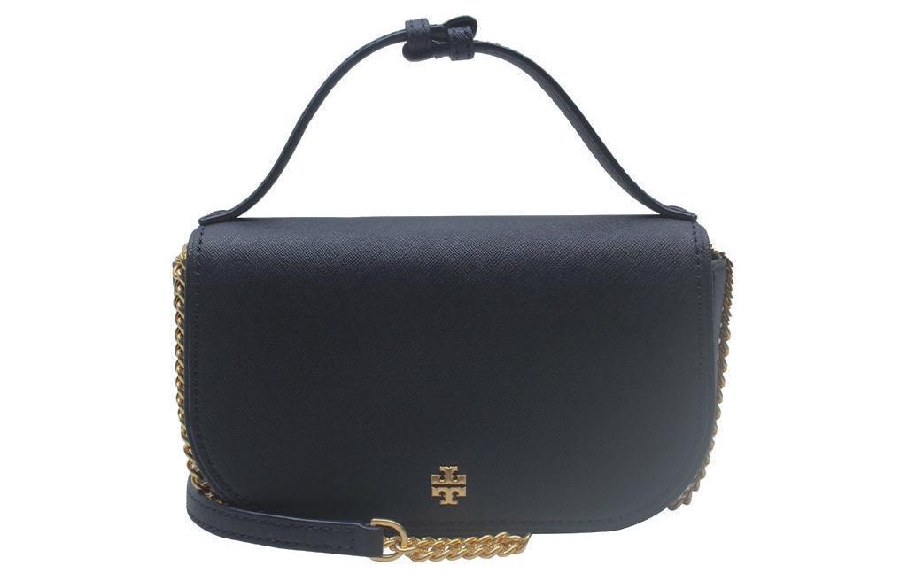 

TORY BURCH Кожаная сумка, плечевая сумка, сумка через плечо для женщин, морской синий цвет