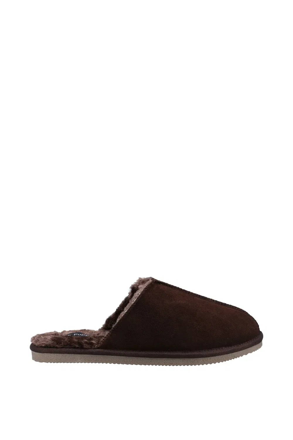 Тапочки Coady Slipper из замши Hush Puppies, коричневый — фото 4