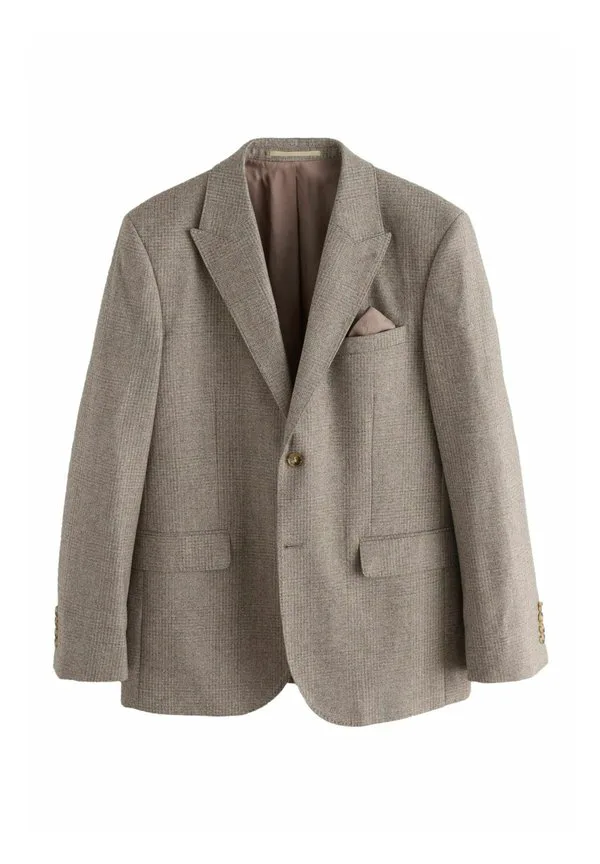 Фирменный итальянский пиджак marzotto стандартного кроя Next, Neutral — фото 4
