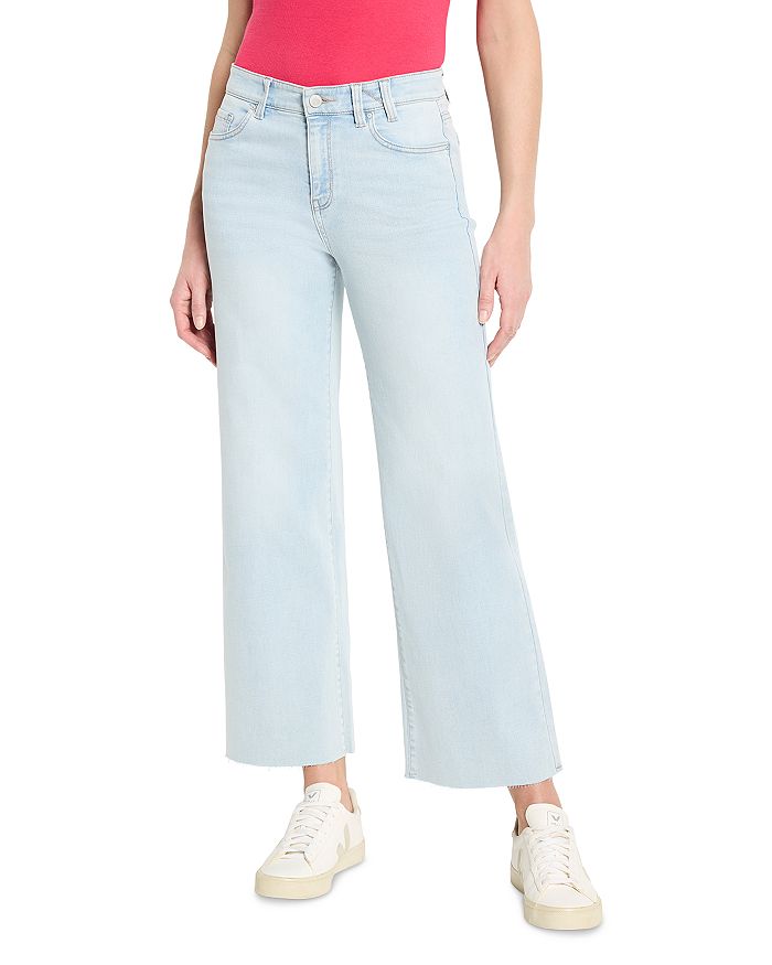 

Джинсы Weekend High Rise Wide Leg в цвете Bluestone NIC+ZOE, синий
