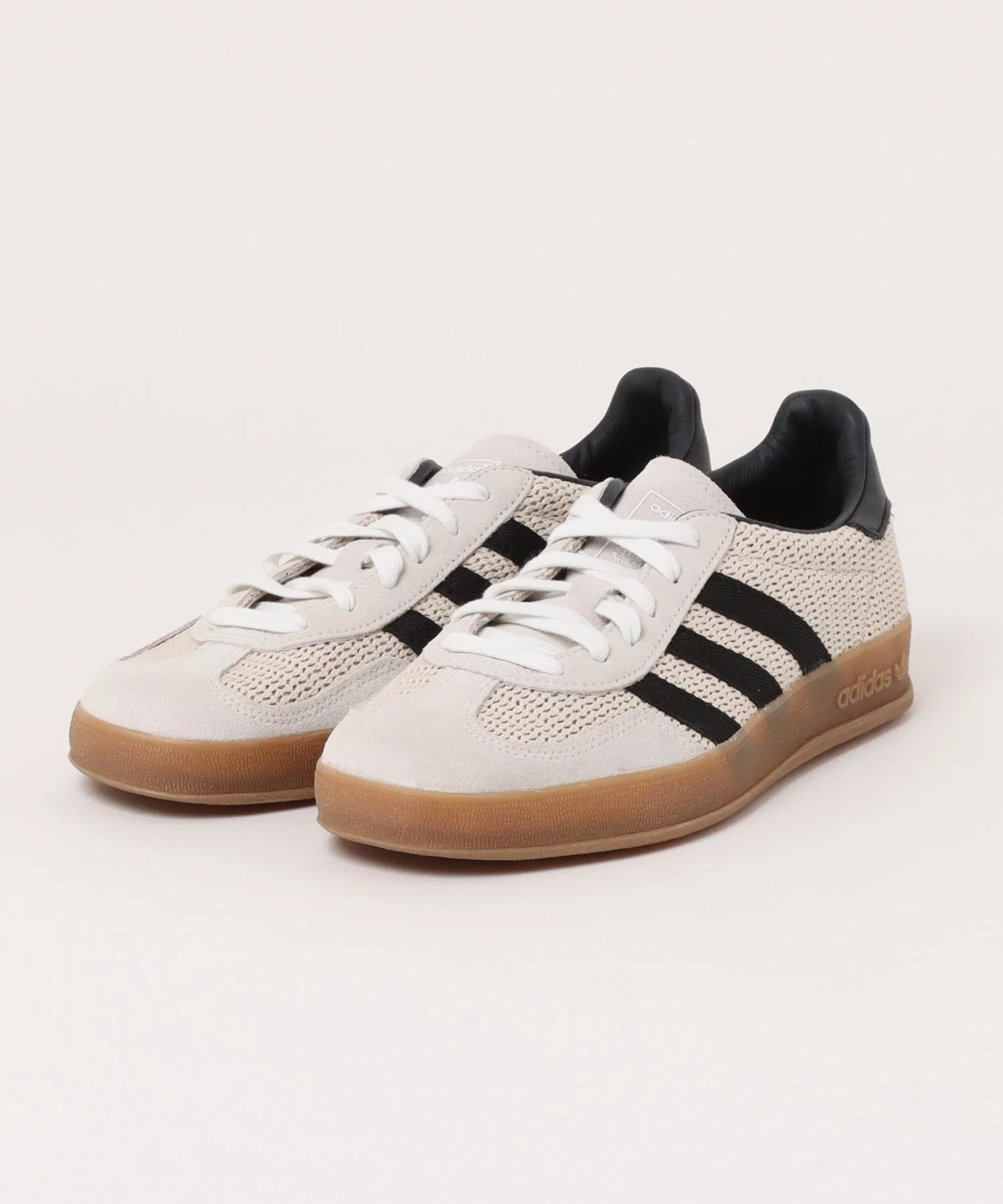 Мужские кроссовки Adidas GAZELLE INDOOR бежевые