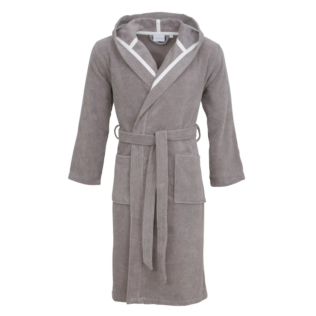 

Унисекс-халат 41310, 1 шт., средней длины Carl Ross, Platin/white