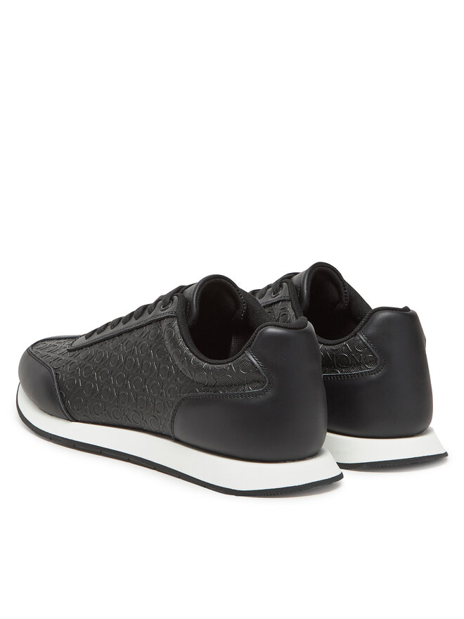 Кроссовки Low Prof Runn Laceup Mono HM0HM01896 Calvin Klein, черный — фото 3