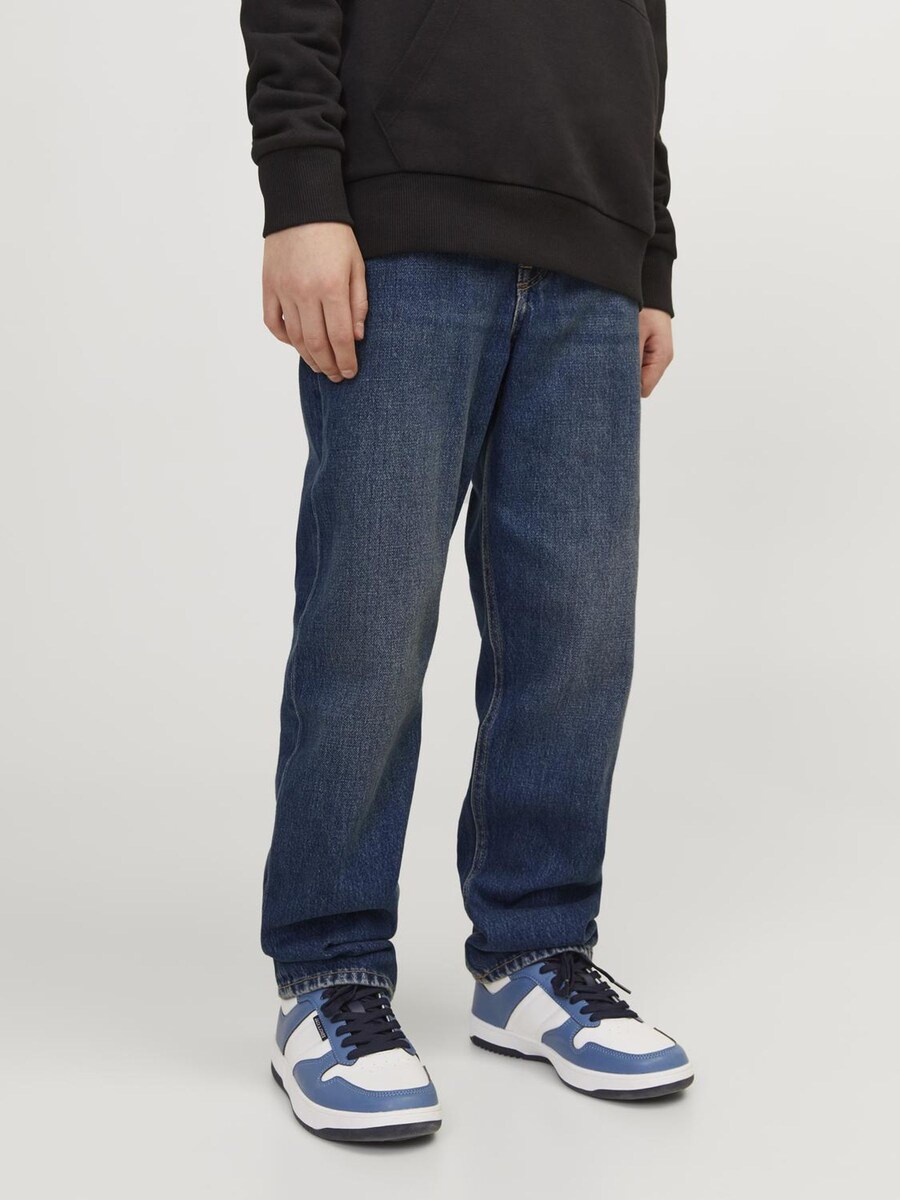 Джинсы свободного кроя Jack & Jones Junior JJChris Original, темно-синий — фото 2