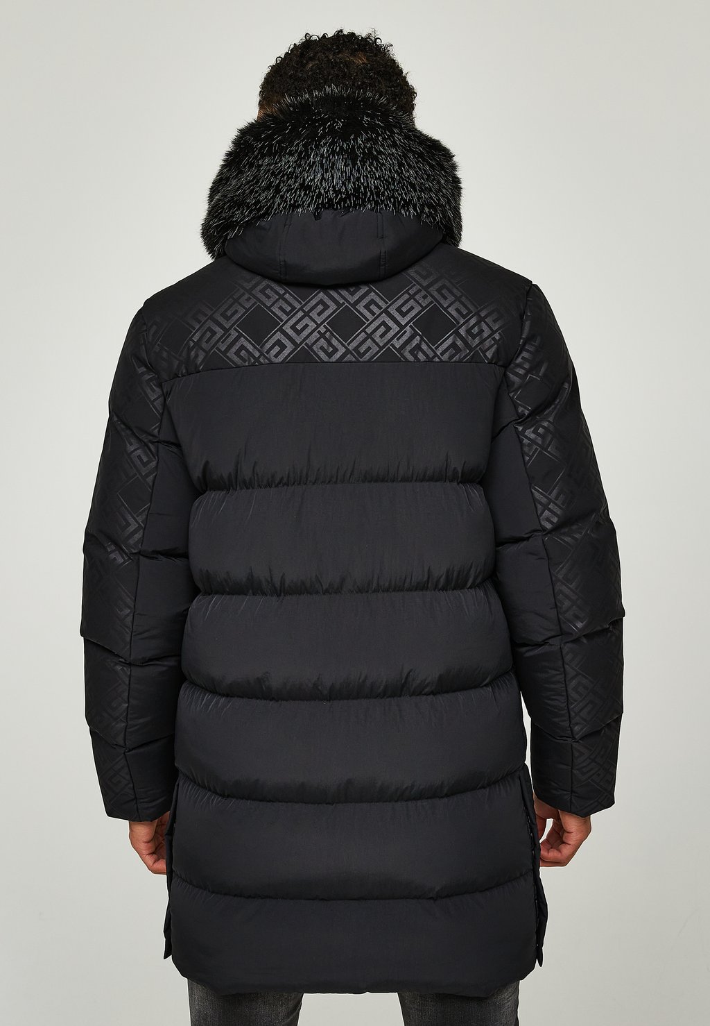 

Зимнее пальто HUMMERSON LONG PUFFER JACKET Glorious Gangsta, черный
