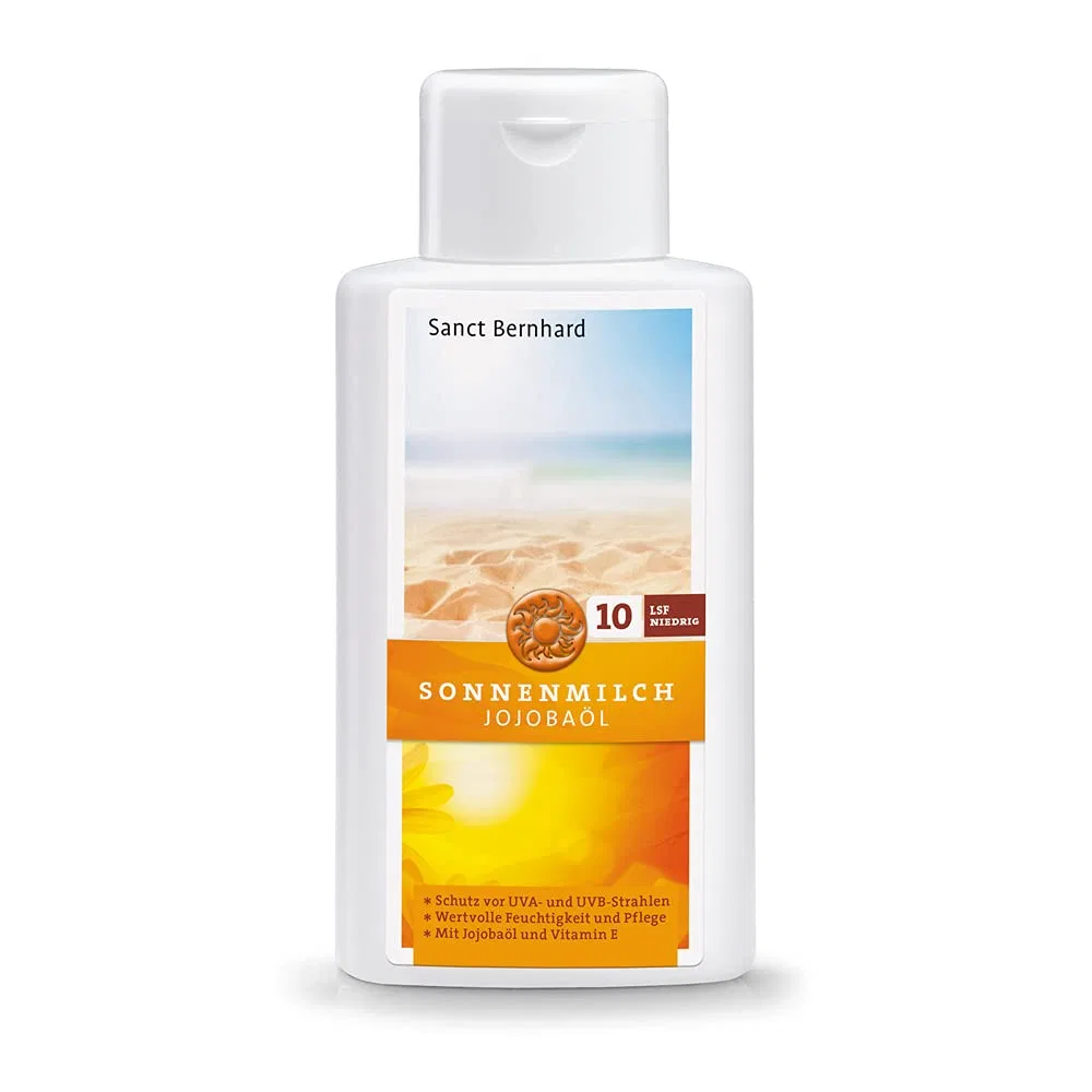 Солнцезащитное молочко Jojoba SPF 10 от Sanct Bernhard Sanct Bernhard