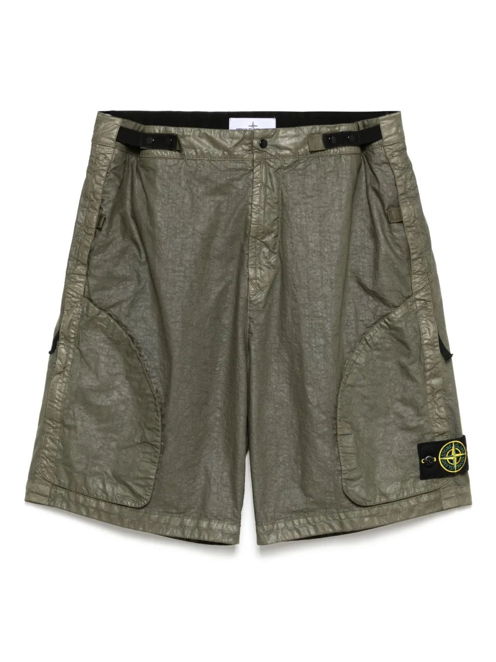 

Шорты-бермуды Stone Island, зеленый