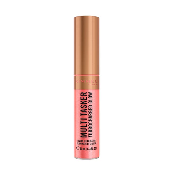 

Жидкий хайлайтер RIMMEL LONDON Turbochergedglow, 02 Rosy Rebel