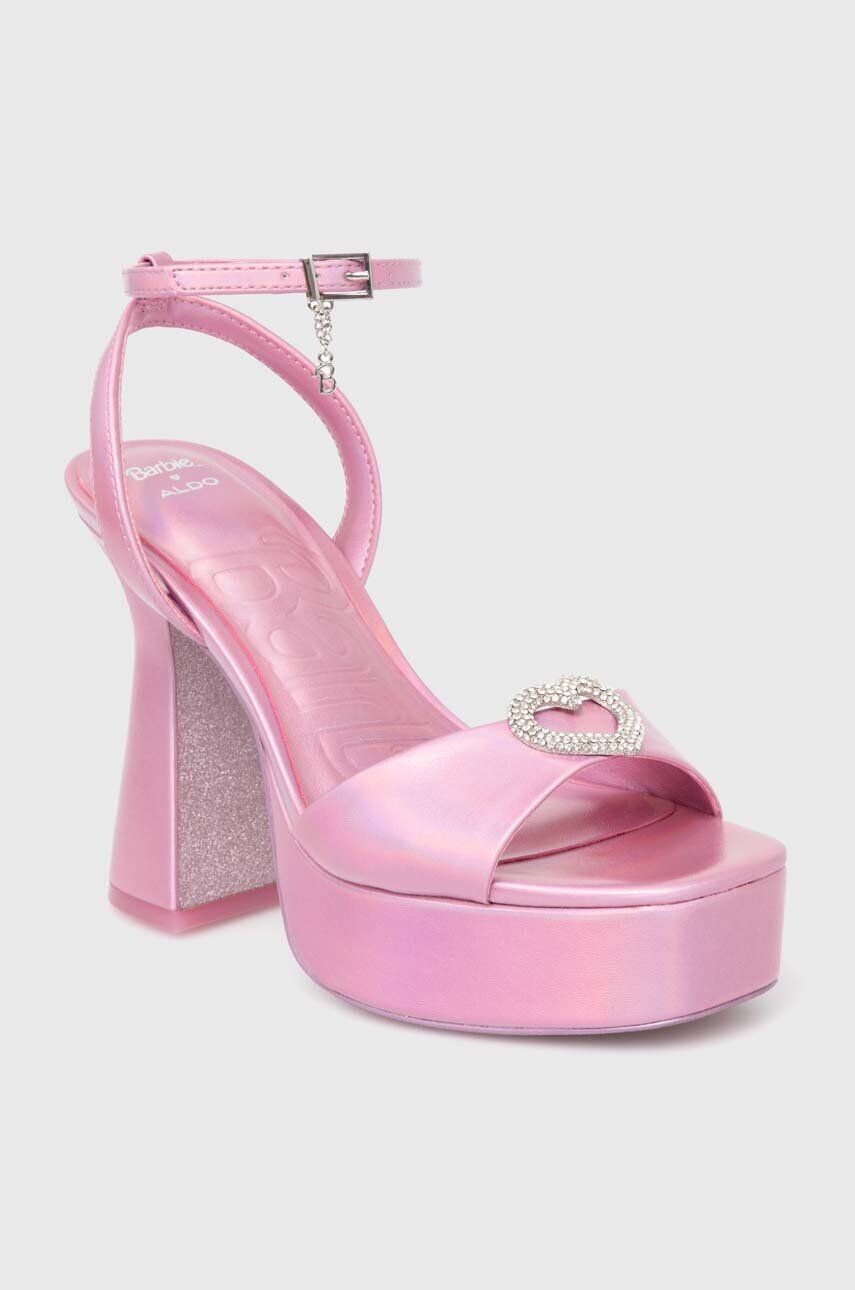 

Сандалии Aldo Barbie для вечеринок, розовый