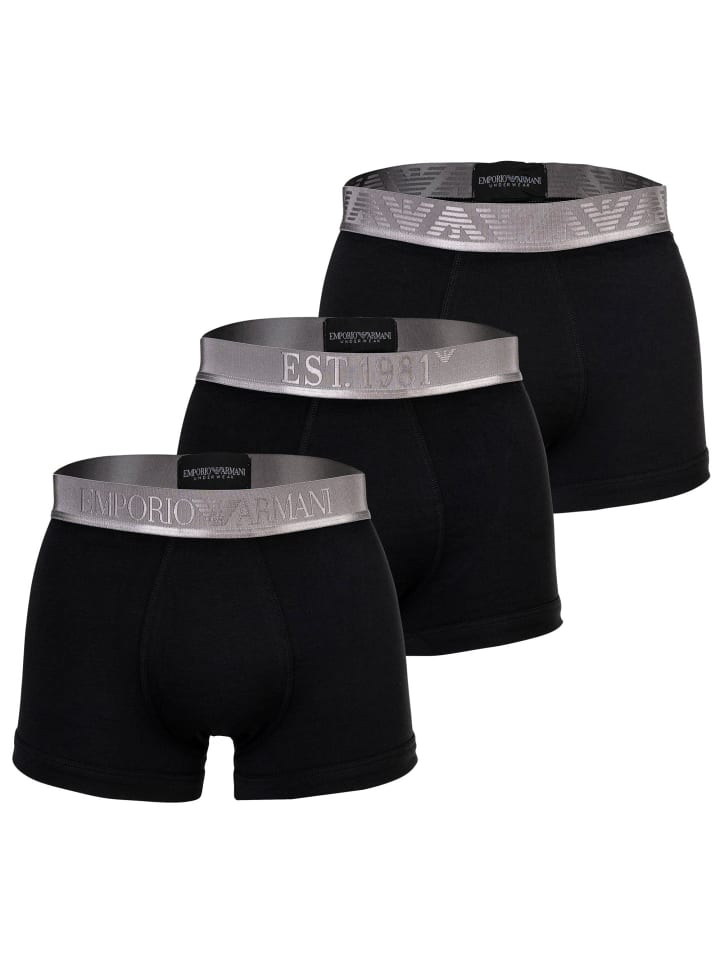 

Боксеры Emporio Armani, черный