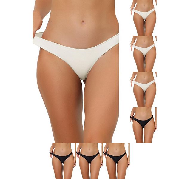 

8 пар женского белья low-waist контрастный цвет бикини спортивные влаговпитывающие стринги Inspire Chic, White Black, Белый, 8 пар женского белья low-waist контрастный цвет бикини спортивные влаговпитывающие стринги Inspire Chic, White Black