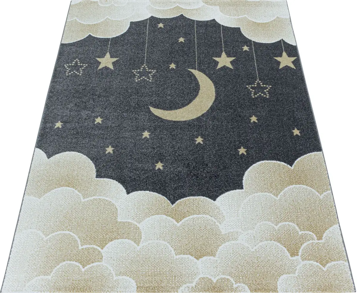 

Ayyildiz Carpets Детский ковер "FUNNY 2101", прямоугольный, детский ковер с мотивом луны и звезды Ayyildiz Teppiche 160х230 см, цвет gelb