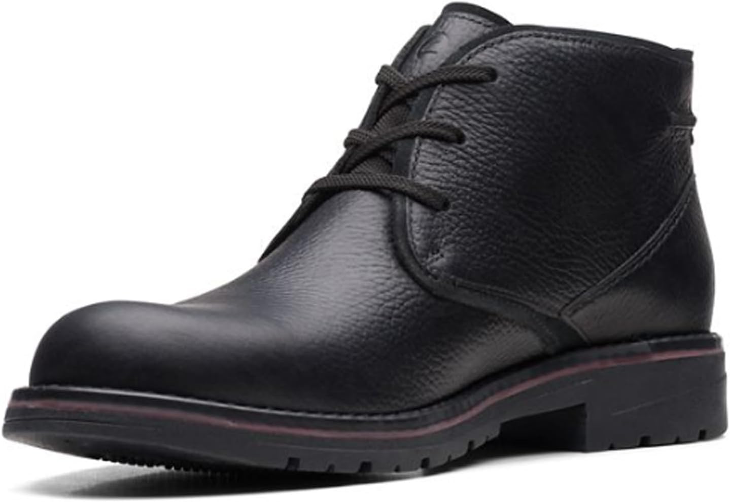 Мужские водонепроницаемые ботинки Clarks Morris Peak, черный — фото 4