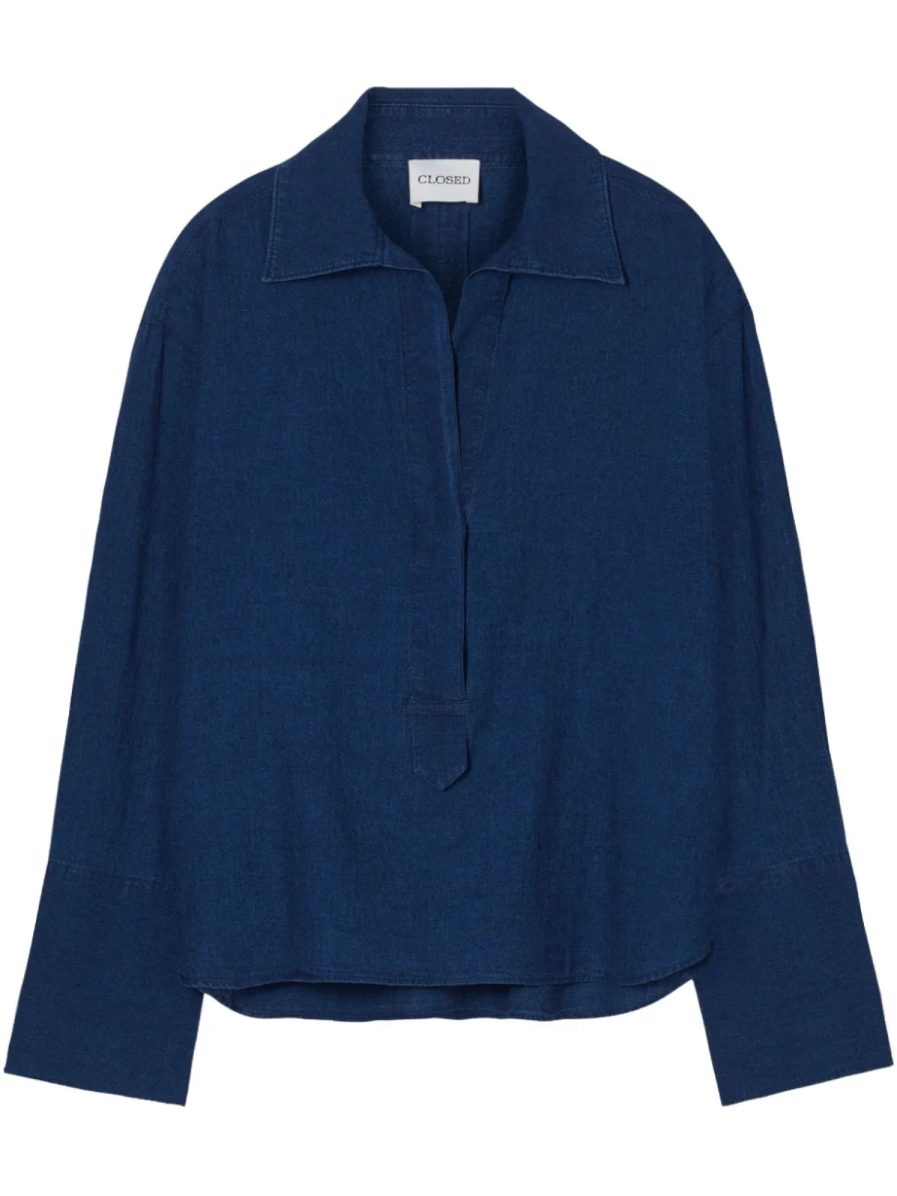 

Closed туника из смесового льна, синий