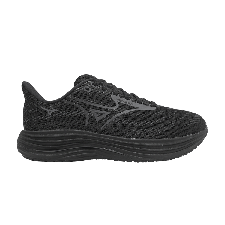 

Кроссовки Mizuno Wave Rider 29 Super Wide 'Black', черный