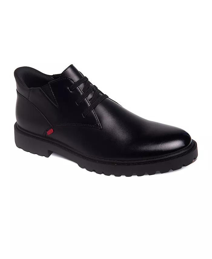 

Мужские ботинки Clark Road с технологией Hands-Free Slip On кожаные шнуровка чукка Marc Joseph New York, черный