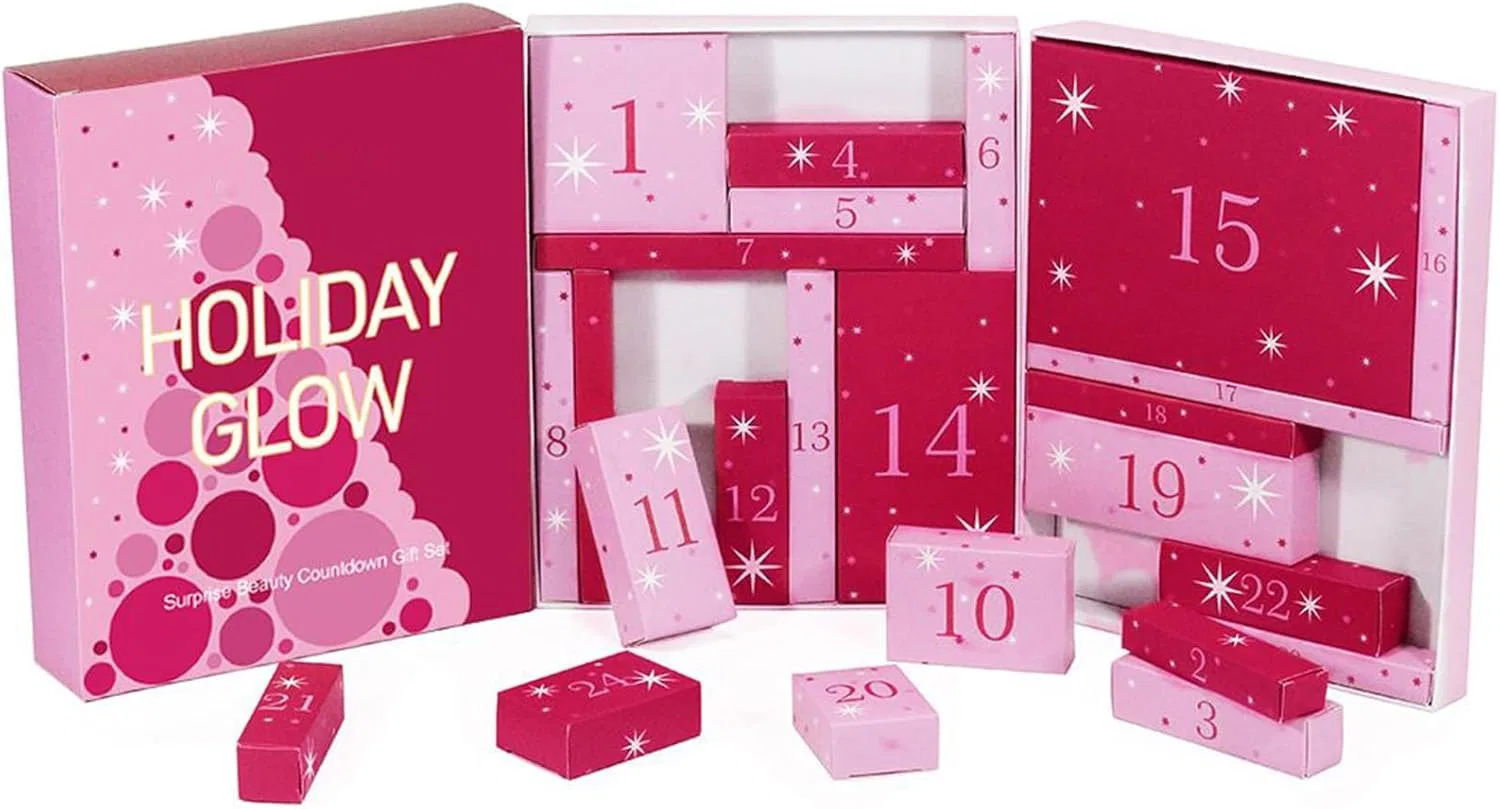 Набор косметики Beauty Christmas Countdown, 24 предмета, Generic, мультиколор