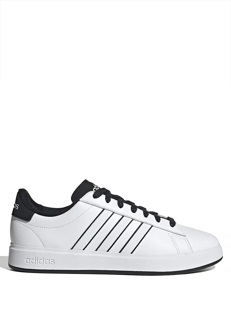 Кроссовки, Grand Court 2.0, Adidas, белый/черный