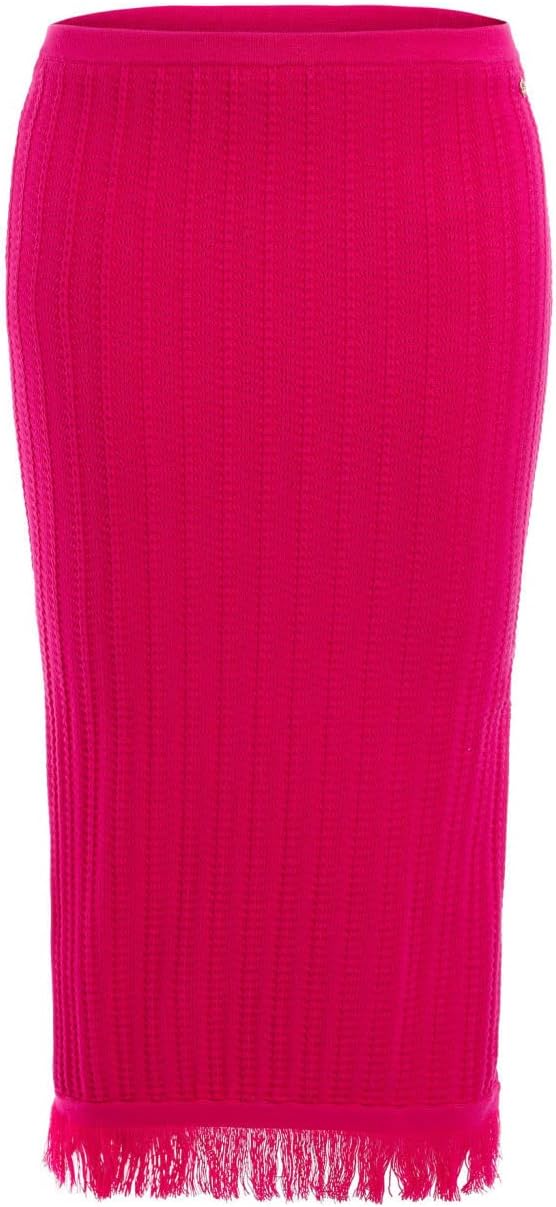 

GUESS женская юбка Milana Shell Stitch, Full Bloom Pink