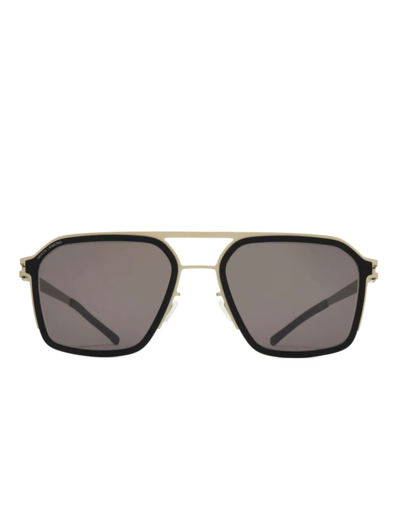 

Солнцезащитные очки Mykita x Rimowa MR003 в металлической оправе, черный